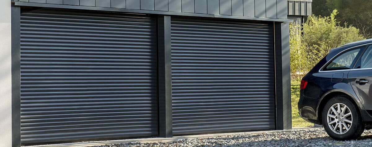 Porte de garage enroulable Hormann double garage Pau Bayonne