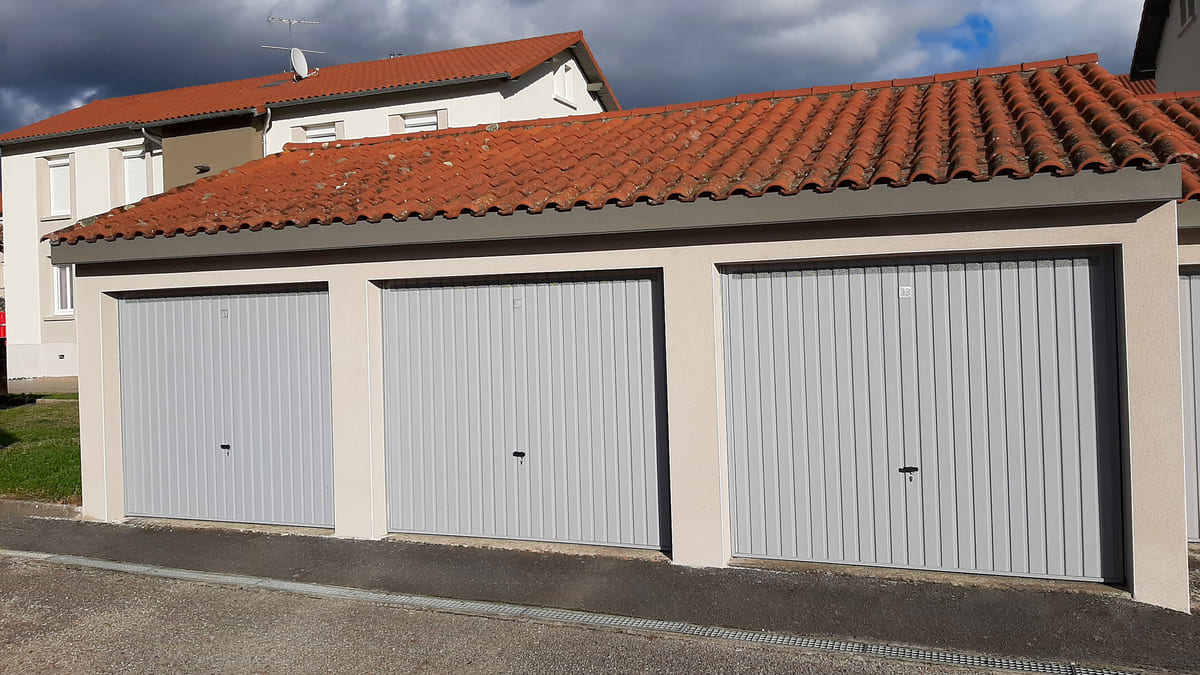 Porte de garage basculante pau bayonne box privatif